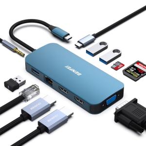BENFEI 11-in-1 USB-C Docking Station with Cable