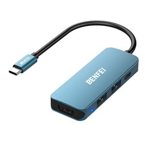BENFEI 4-in-1 USB-C Hub with 4K HDMI