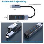 BENFEI USB-C to Ethernet & 3 USB Ports