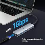BENFEI 6-in-1 USB-C Hub with HDMI and Ethernet
