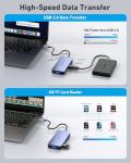 BENFEI 11-in-1 USB-C Hub with Triple Display