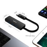 BENFEI 2-in-1 USB-C Hub with 4 Ports