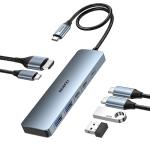 BENFEI 6-in-1 USB-C Hub with HDMI and Power Delivery