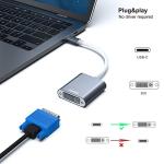 USB C to DVI Adapter - Thunderbolt 3 Compatible
