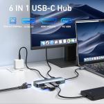 BENFEI 6-in-1 USB-C Hub with HDMI & Ethernet