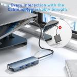 BENFEI 6-in-1 USB-C Hub with HDMI & Ethernet