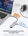 NOVOO USB-C Hub for MacBook Pro/Air with HDMI