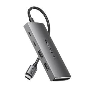 UGREEN 4-Port USB-C Hub with OTG Adapters
