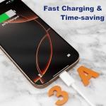 3-Pack Fast Charging USB-C Charger Cables