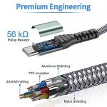 3M USB-C Fast Charge Cable - Nylon Braided