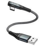 ZKAPOR 30CM Right Angle Fast Charging USB-C Cable