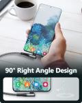 ZKAPOR 30CM Right Angle Fast Charging USB-C Cable