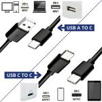 Lite-an 1m USB-C to USB-A Charging Cable