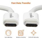 Amazon Basics USB-C to USB-C Fast Charger Cable 1.8m