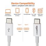 Amazon Basics USB-C to USB-C Fast Charger Cable 1.8m