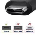 Lite-an 1m USB-C to USB-A Charging Cable