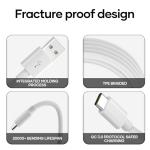 2-Pack 1M USB C Fast Charging Cable
