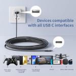 5M USB-C Braided Fast Charging Cable