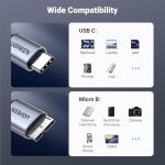 UGREEN 10 Gbps USB C to Micro B Cable