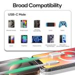 2-Pack 1M USB C Fast Charging Cable