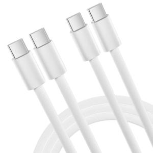 6FT Braided USB-C Charger Cable, 2-Pack