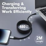2m 100W USB-C to USB-C Fast Charger Cable