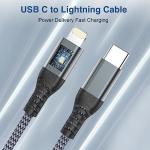 USB C to Lightning Cable 2-Pack for iPhone