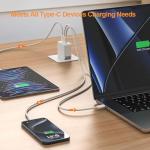 USB C Fast Charging Cable for iPhone and More