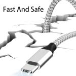 6FT USB-C to USB-C Charger Cable 3-Pack
