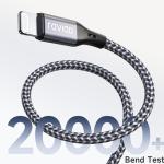 RAVIAD 1M USB-C to Lightning Fast Charger Cable