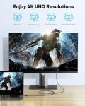 Highwings 1.5m USB-C to HDMI 4K Cable