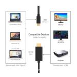 2M USB-C to HDMI 4K Cable Adapter