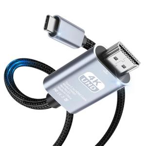 4K USB-C to HDMI Cable, Thunderbolt Compatible