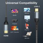 USB C to HDMI Cable 2M 4K@60Hz
