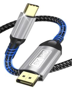 USB-C to DisplayPort Cable 2M - 8K Support