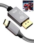 USB-C to DisplayPort Cable 8K Video Converter