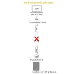 USB C to Mini DisplayPort Cable 1.8m - 4K