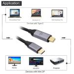 USB-C to Mini DisplayPort 4K Monitor Cable 1.8m