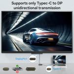 USB C to DisplayPort Cable 16K/8K, 2M