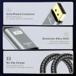 USB C to DisplayPort Cable 16K/8K, 2M