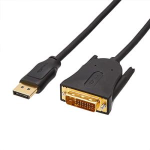 DisplayPort to DVI Cable, 6ft, 1080p, Black