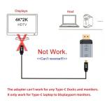 Xiwai USB-C to DisplayPort Adapter 4K 60Hz