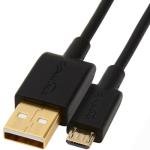USB-A to Micro USB Charging Cable, 1.82m