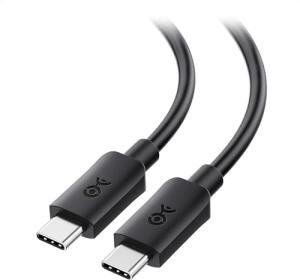 20 Gbps USB-C to USB-C Fast Charger Cable