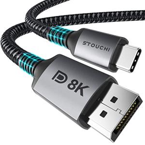 Stouchi 8K USB-C to DisplayPort Cable