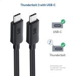 20 Gbps USB-C to USB-C Fast Charger Cable