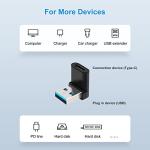 USB-C to USB Adapter 2 Pack, Right Angle