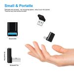 USB-C to USB Adapter 2 Pack, Right Angle