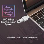 pluX USB 3.1 to USB-C Adapter with OTG Support