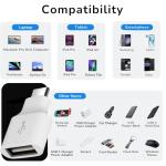 pluX USB 3.1 to USB-C Adapter with OTG Support